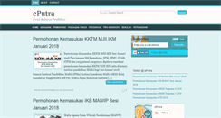 Desktop Screenshot of eputra.com